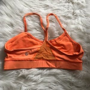 lululemon athletica Tops - Lululemon Sports bra orange size 4 lululemon athletica Tops - Lululemon Sports bra orange size 4
